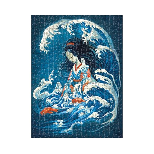 paperblanks-empress-jingu-500-teile-puzzle-esprit-de-lacombe-blau image 6