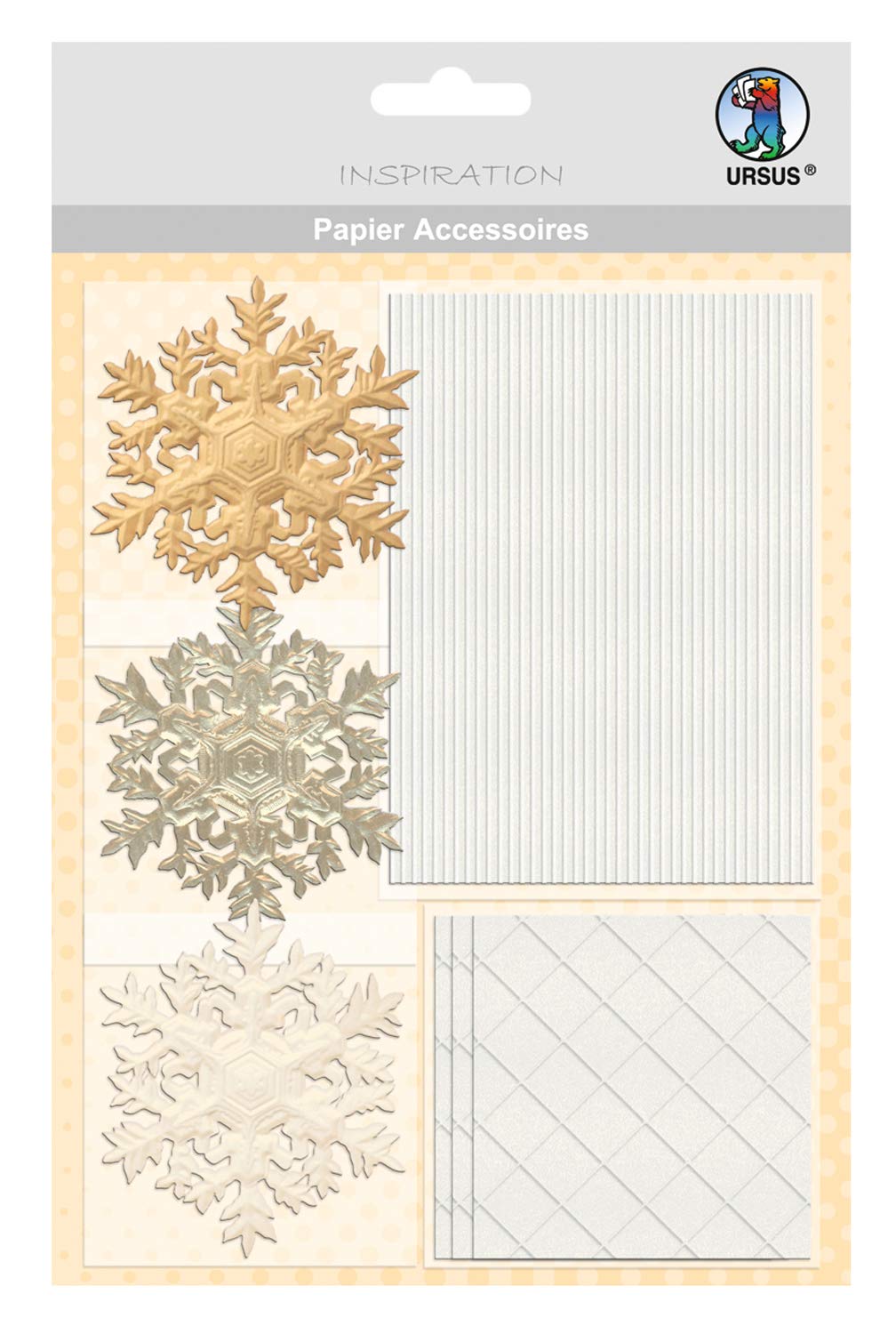 ursus-56500017-papier-accessoires-weihnachtliche-motive-17-36-st-ck-6-motive image 1