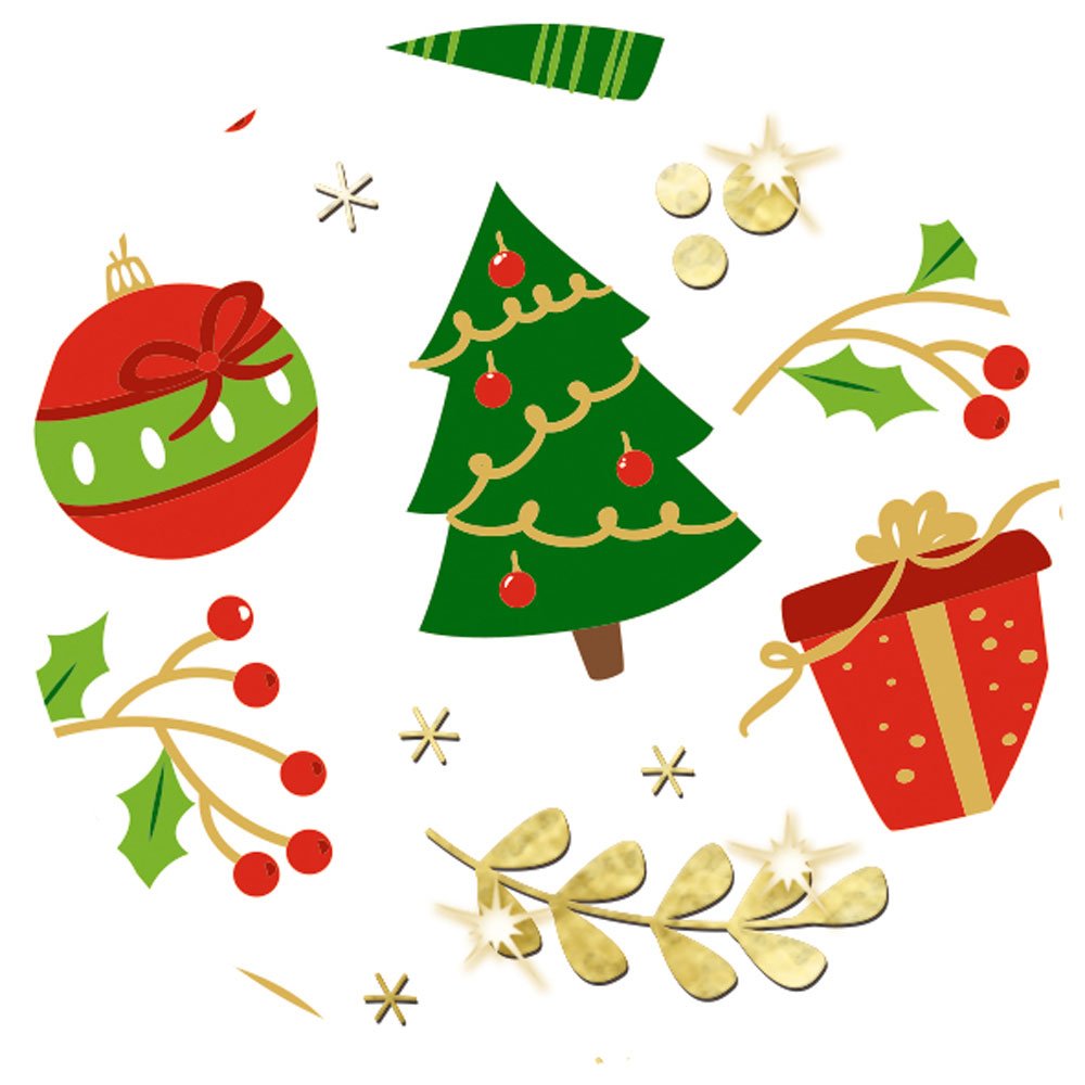 ursus-62404604f-designkarton-weihnachten-din-a4-25-blatt-200-g-qm-motiv-04-gold- image 2