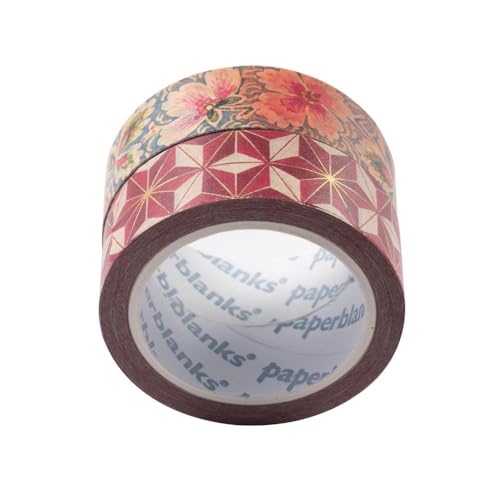 paperblanks-filigree-floral-ivory-hishi-washi-tape-mixed-pack-2-rollen-15-mm-x-1 image 6