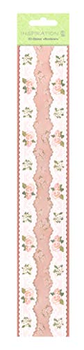 ursus-56430003-3d-sticker-bord-ren-blumen-altrosa-selbstklebend image 2