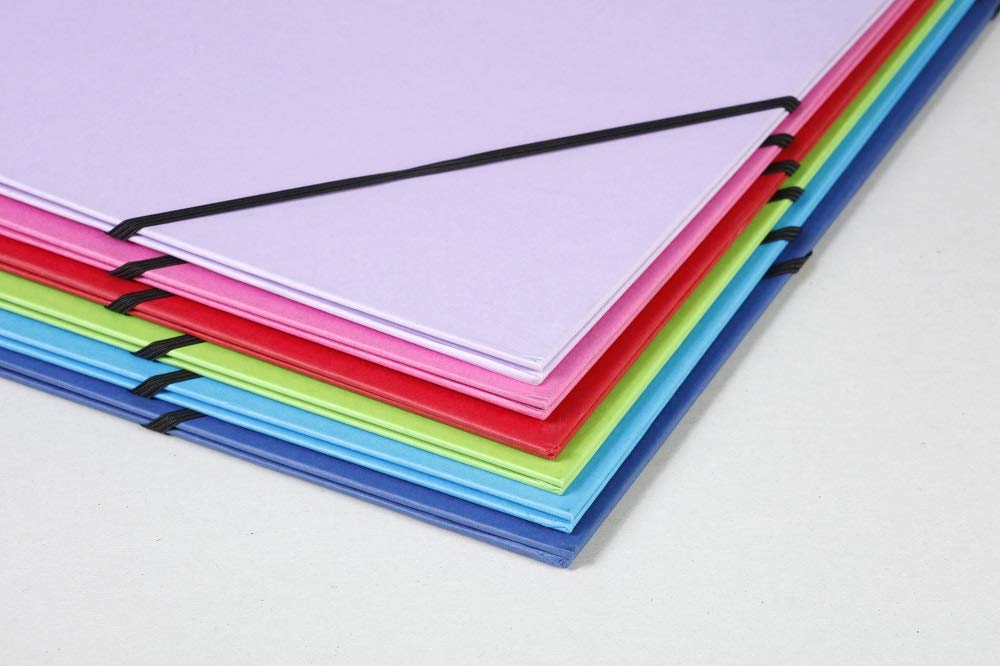 clairefontaine-maya-zeichenmappe-28-x-38-cm-fuchsia-mit-gummizug image 4
