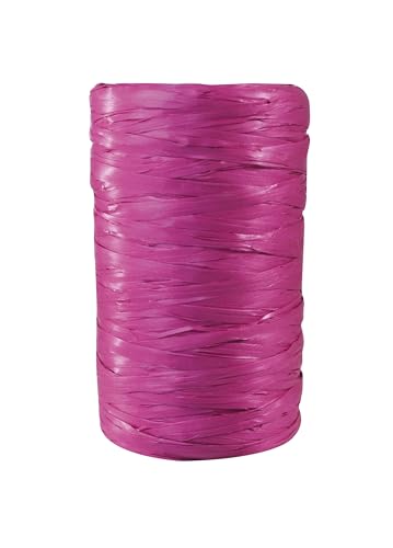 clairefontaine-601909c-bast-spule-synthetisch-13-mm-x-100-m-fuchsia-geschenkband image 3