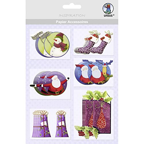 ursus-56500028-papier-accessoires-weihnachtliche-motive-28-36-st-ck-sticker-in-6 image 2
