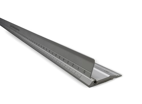 hahnem-hle-sicherheits-schneidelineal-aluminium-60-cm-mit-fingerschutz image 3