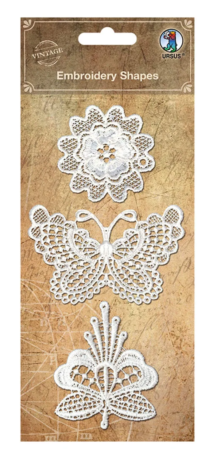 ursus-40630002-embroidery-shapes-spitzenornamente-vintage-5-8-cm-3-st-ck image 1