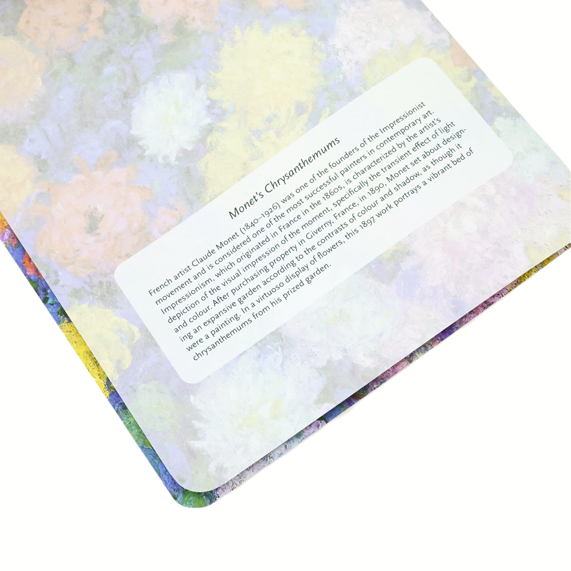 paperblanks-monet-s-chrysanthemums-cahier-a5-liniert image 5