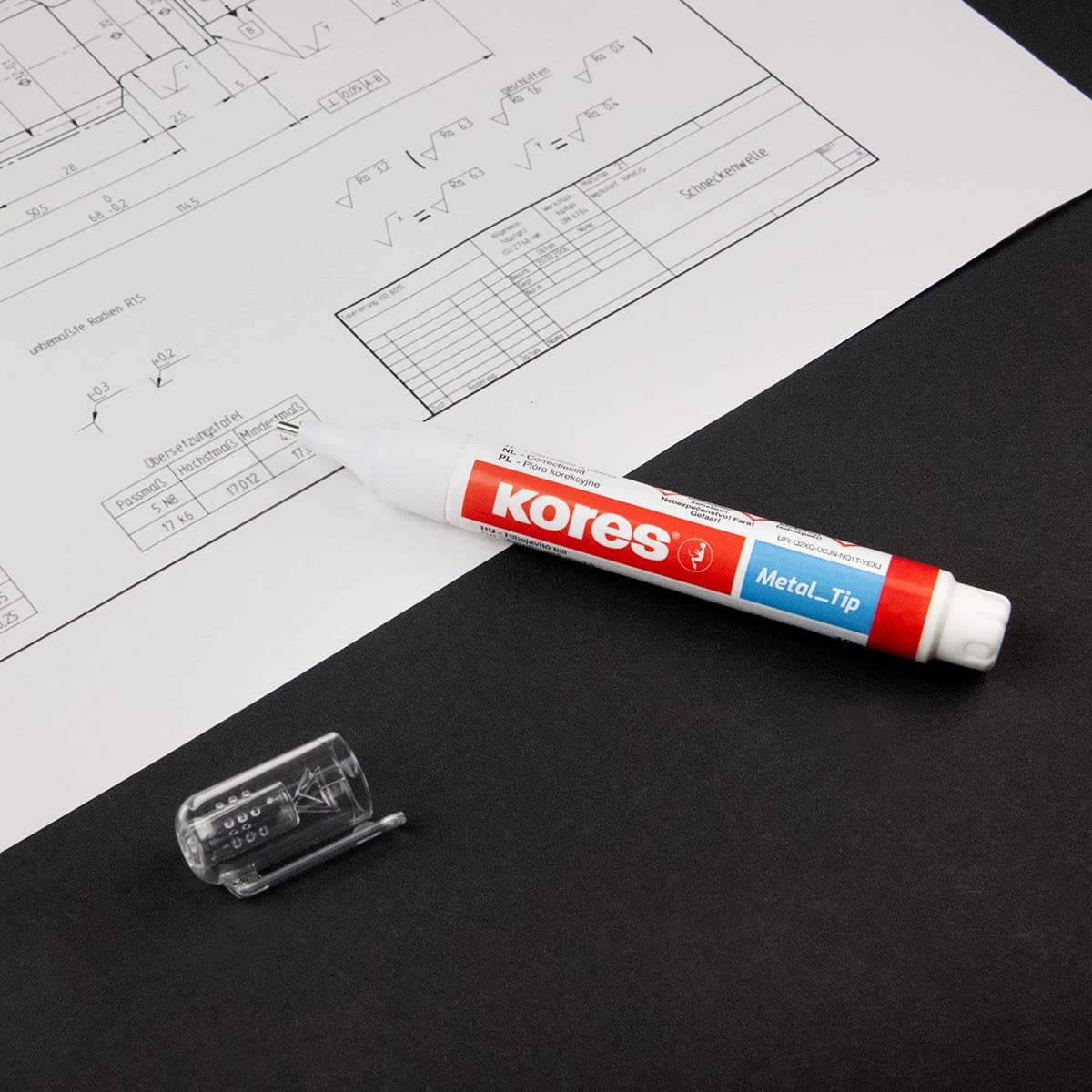 kores-korrekturstift-mit-metallspitze-10-g-12er-pack image 3