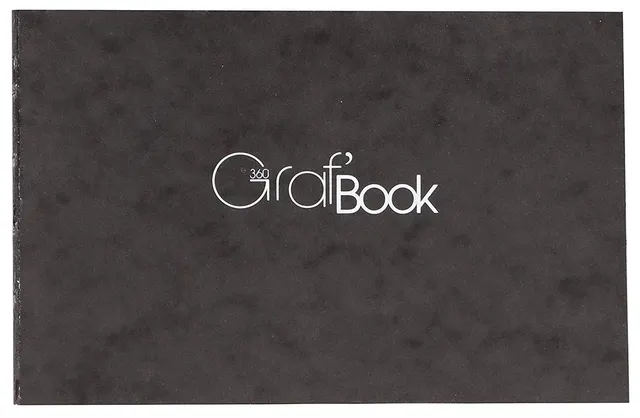 clairefontaine-graf-book-360-975804c-zeichenheft-quer-15-2x21cm-100g-schwarz image 1