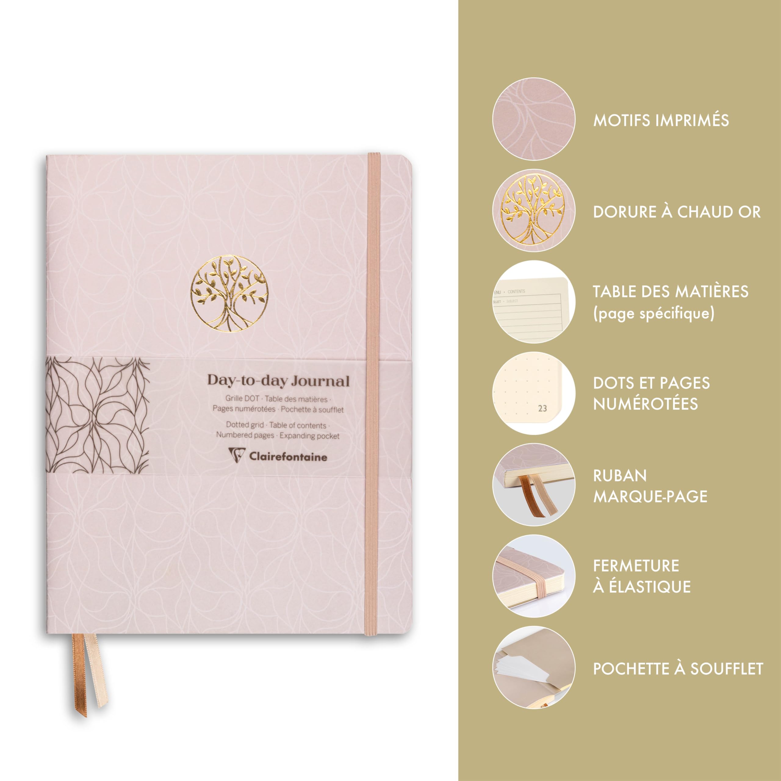 clairefontaine-daytoday-journal-inspire-19x25cm-96-blatt-dot-90g-mit-gummizug image 3