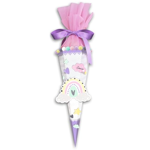 ursus-9890004-easy-line-mini-schult-ten-bastelset-regenbogen-lila-41-cm-6-eckig image 7