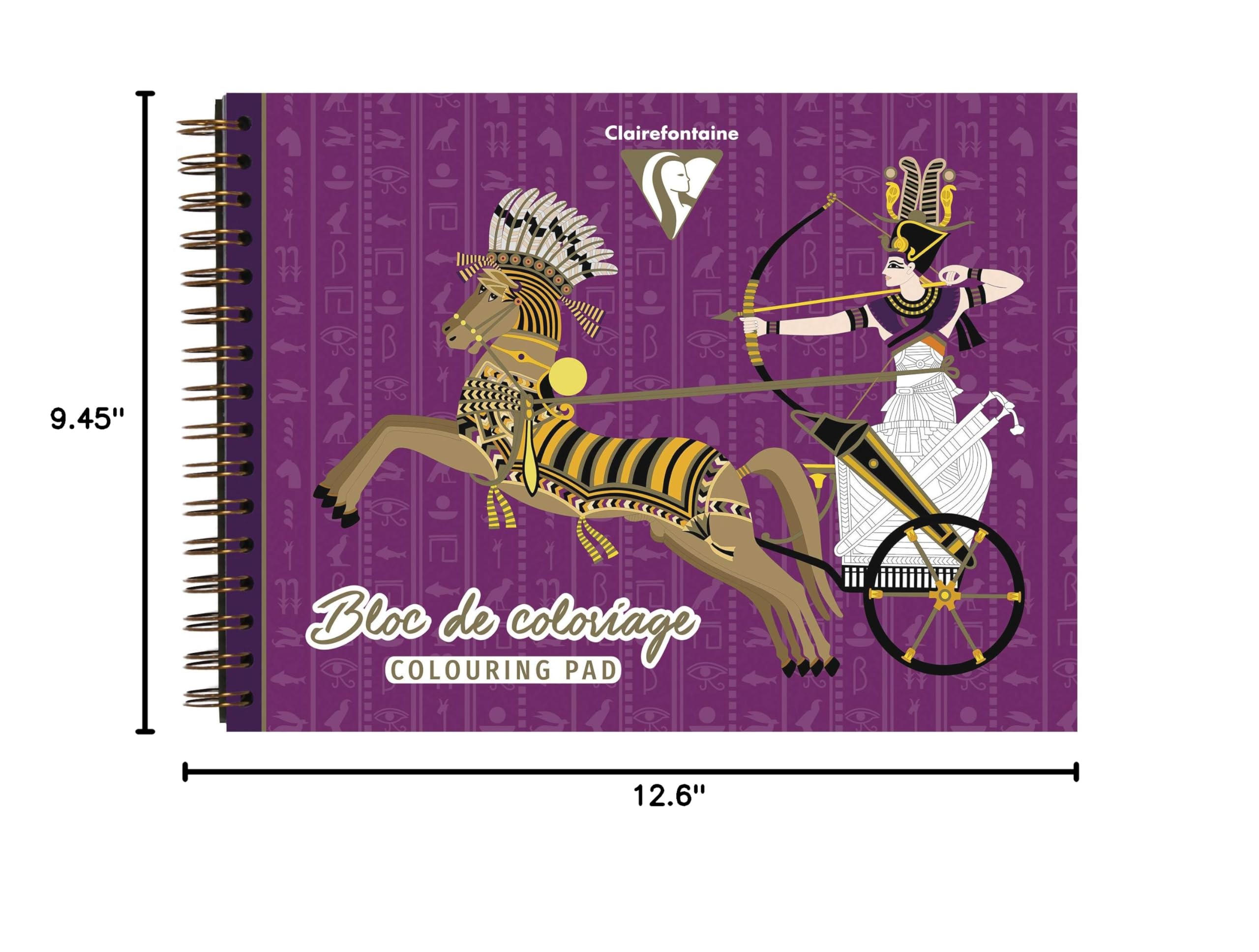 clairefontaine-96188c-ausmalblock-gypten-32x24-cm-20-blatt-250g image 6