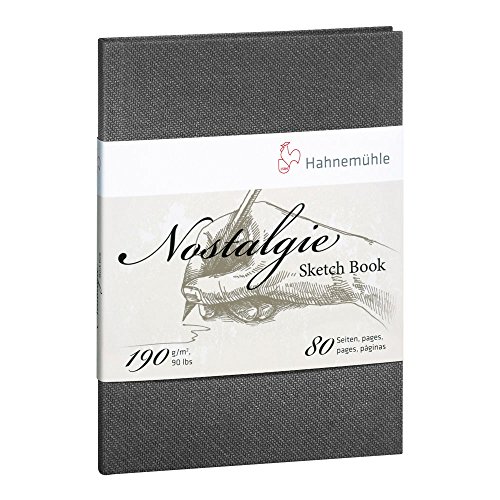 hahnem-hle-nostalgie-skizzenbuch-din-a6-hochformat-190-g-m-naturwei-80-seiten image 2