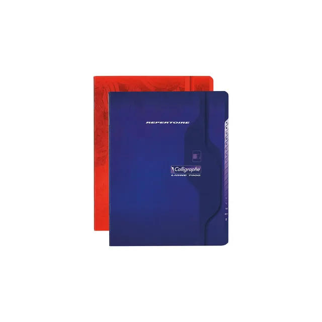 clairefontaine-calligraphe-vokabelheft-adressbuch-17x22-cm-48-blatt-kariert-70g image 1