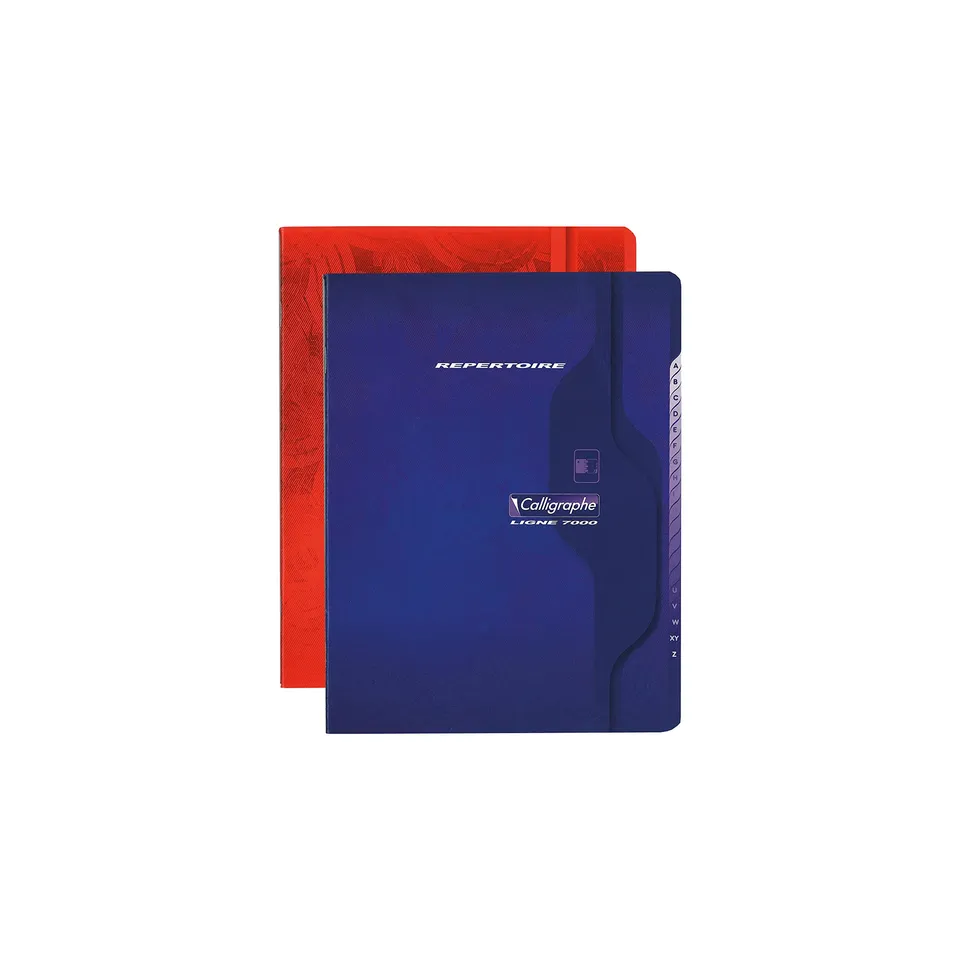 clairefontaine-calligraphe-vokabelheft-adressbuch-17x22-cm-48-blatt-kariert-70g image 1