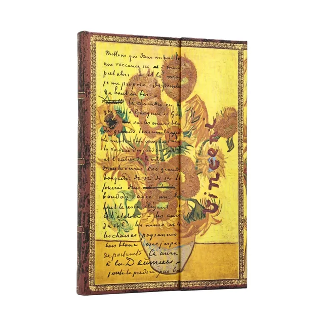 paperblanks-van-gogh-sunflowers-embellished-manuscripts-midi-journal-liniert-har image 1