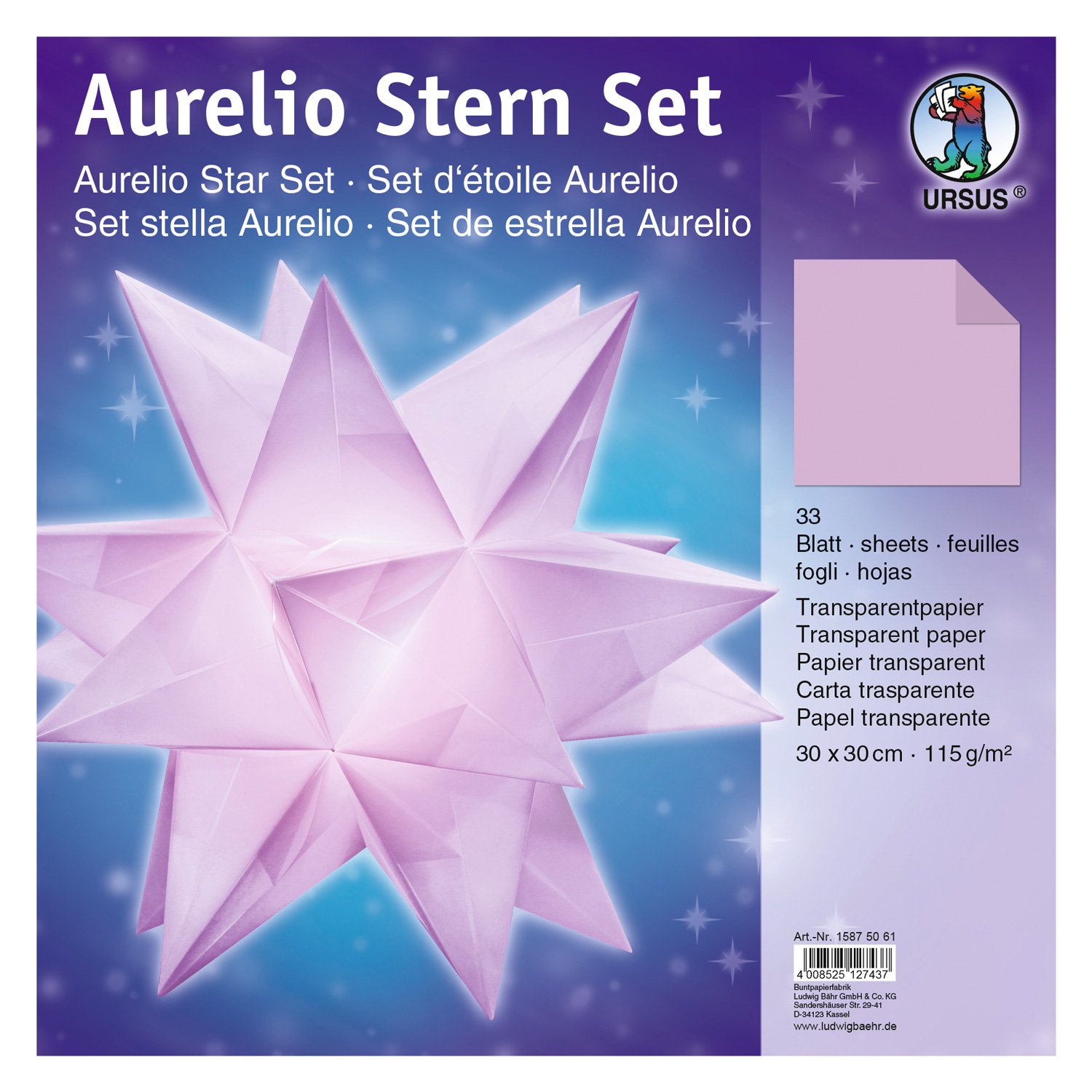 ursus-aurelio-stern-faltbl-tter-15875041-orange-33-blatt-30x30-cm-115g image 6