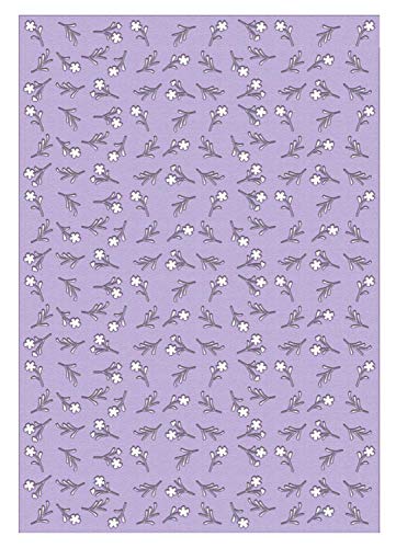 ursus-silhouetten-karton-blumen-flieder-23-x-33-cm-300-g-qm-10-blatt-gelasert image 5