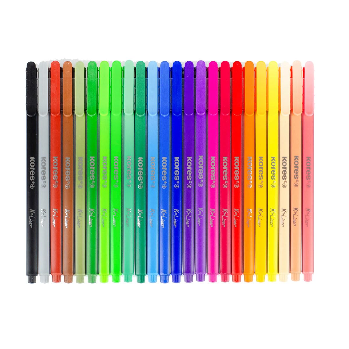 kores-k-liner-fineliner-0-4-mm-24-farben-dreikantschaft image 4