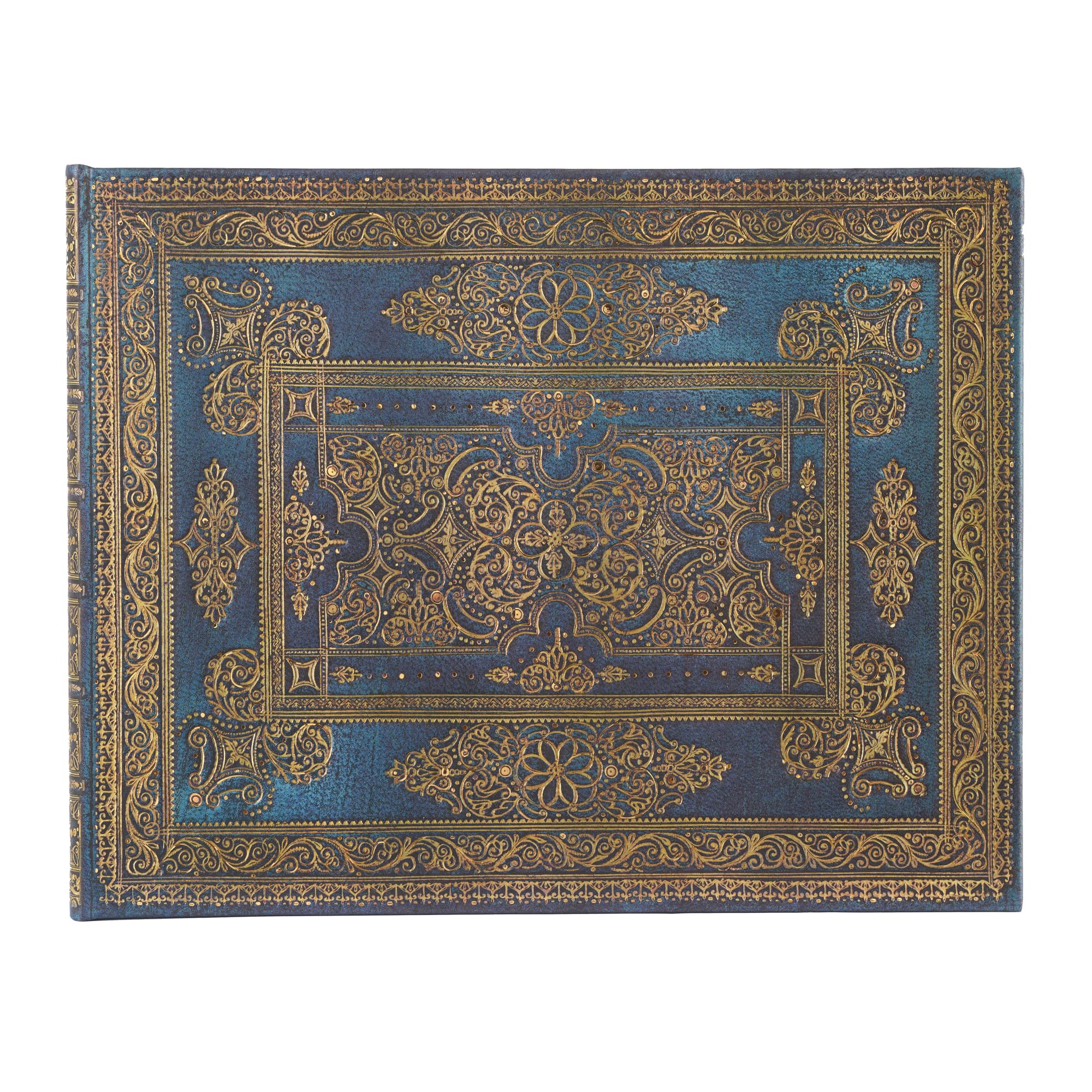 paperblanks-blue-luxe-luxe-design-g-stebuch-ungeliniert-hardcover image 1