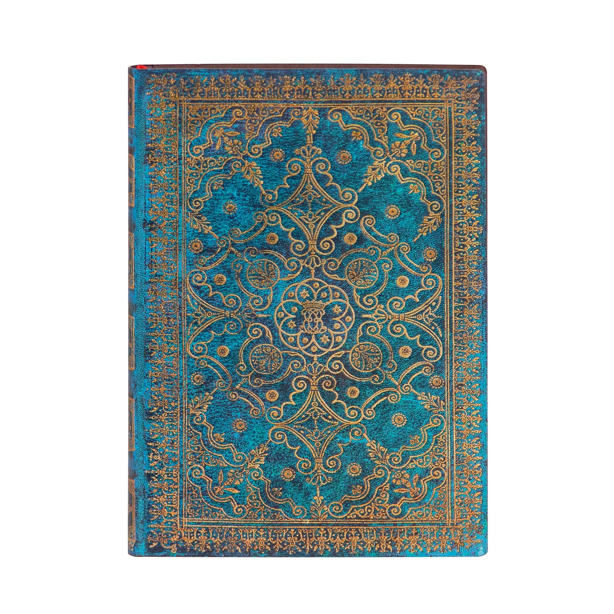 paperblanks-equinoxe-azure-flexis-notizbuch-midi-liniert-180-x-130-mm image 1