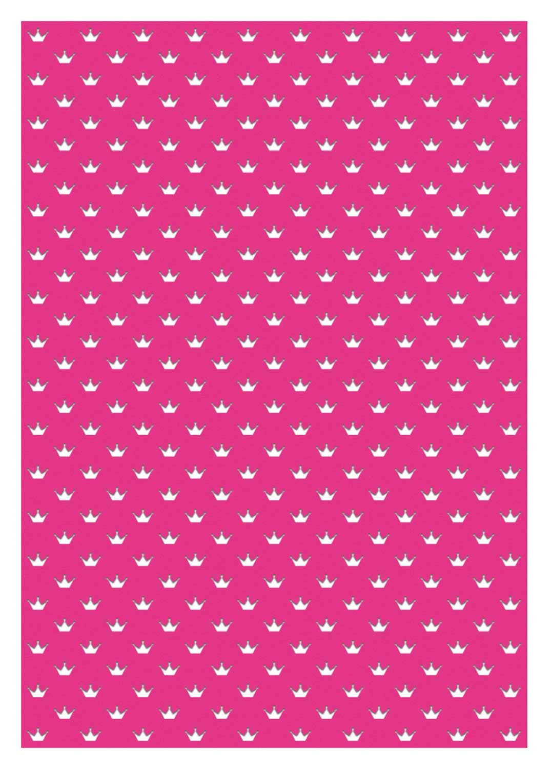 ursus-60950014-silhouetten-karton-kronen-motiv-fotokarton-pink-23-x-33-cm-300-g- image 1