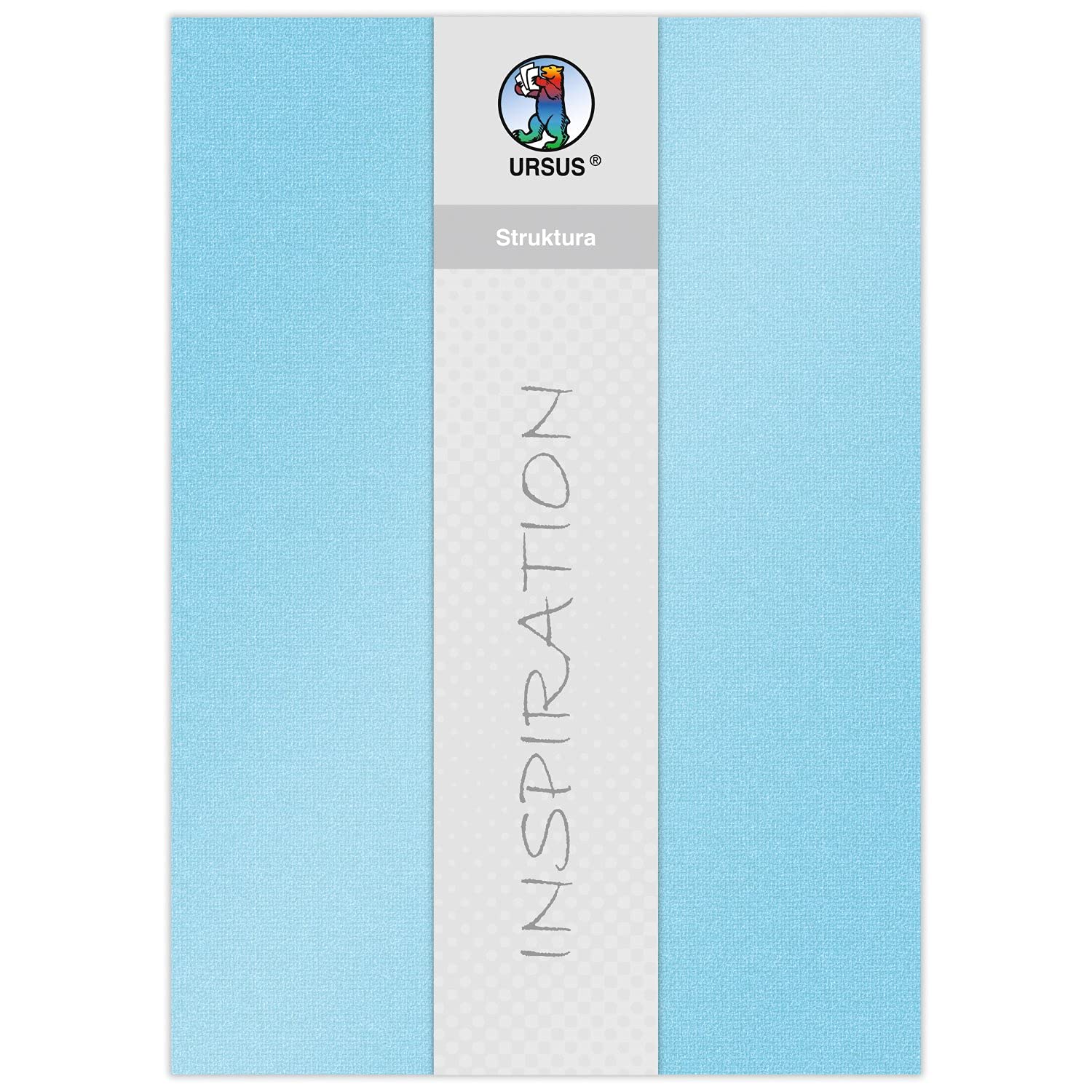 ursus-struktura-pearl-1-bastelkarton-arktisblau-220-g-qm-23-x-33-cm-5-blatt image 1
