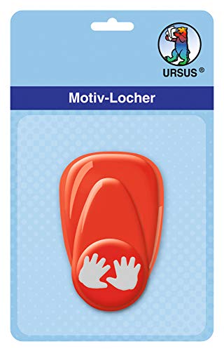 ursus-19470062-motivlocher-baby-h-nde-rot-klein-16-mm-motivstanzer image 2