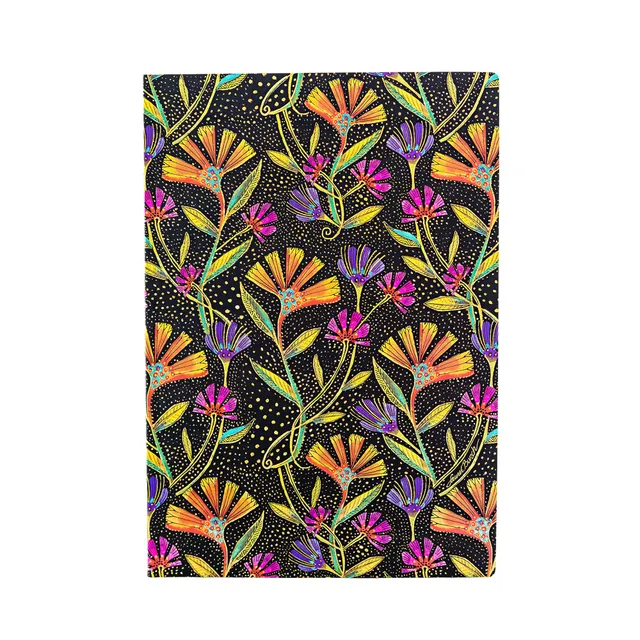 paperblanks-wild-flowers-playful-creations-midi-blanko-softcover-flexi-journal-m image 1
