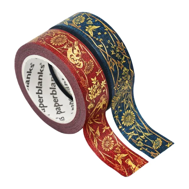 paperblanks-les-papillons-les-oiseaux-washi-tape-mischpackung image 1