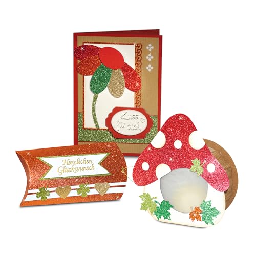 ursus-glitterkarton-traditional-6211-46-99f-din-a4-330-g-m-5-blatt-5-farben image 7