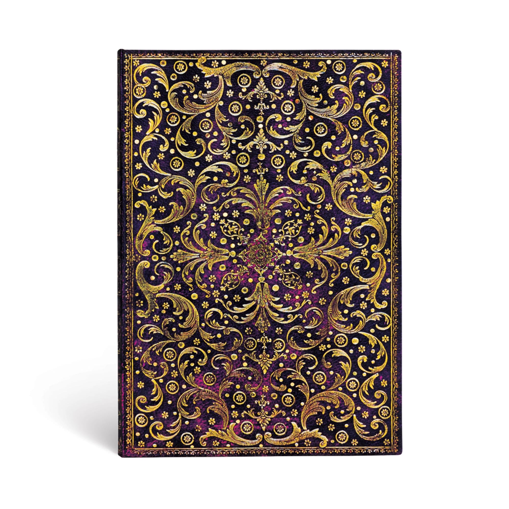 paperblanks-silberfiligran-aubergine-notizbuch-ultra-liniert-180-x-230-mm image 7