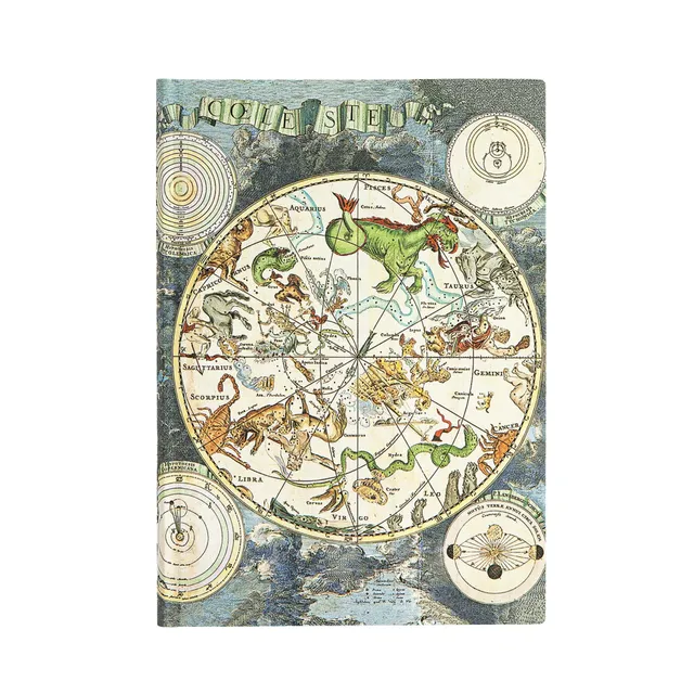 paperblanks-journal-celestial-planisphere-midi-liniert-softcover-flexi-130-x-180 image 1