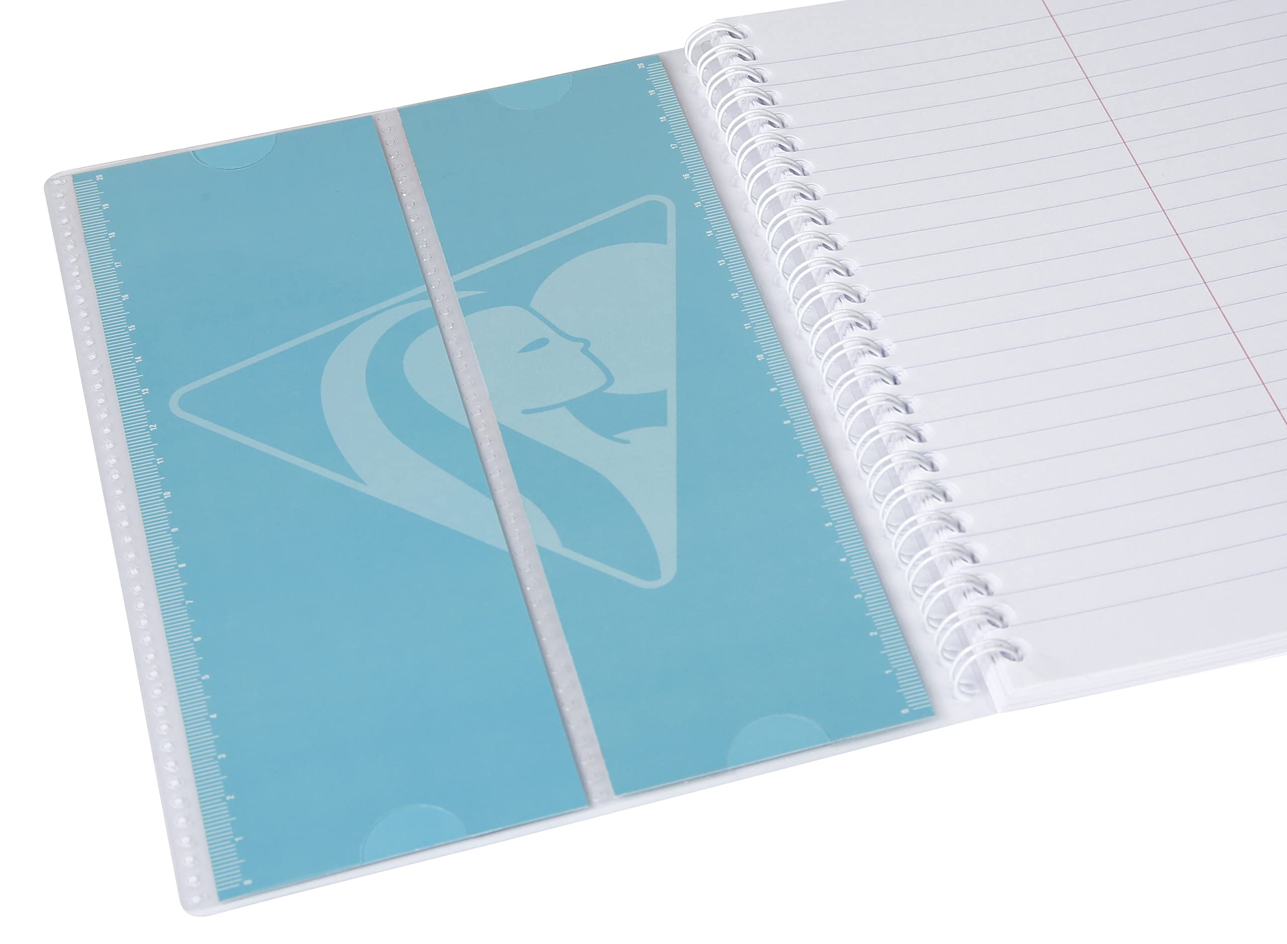 clairefontaine-161820c-koverbook-vokabelheft-a5-50-blatt-liniert-mit-mittelstric image 4