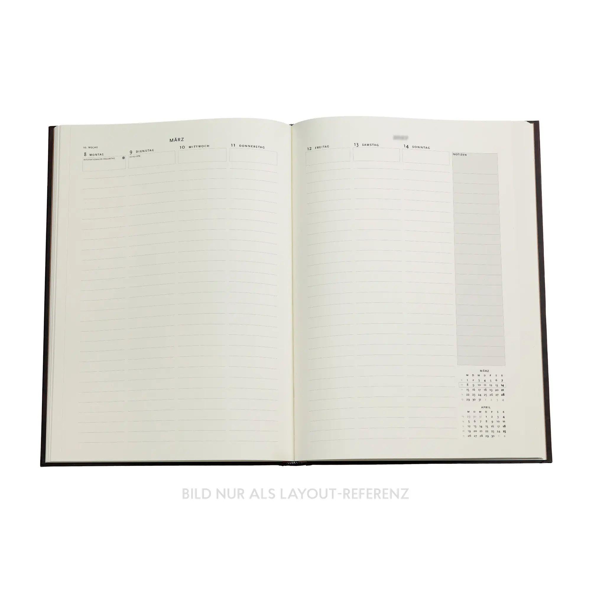 paperblanks-smaragdblume-2027-kalender-grande-vertikal-1-woche-2-seiten image 4