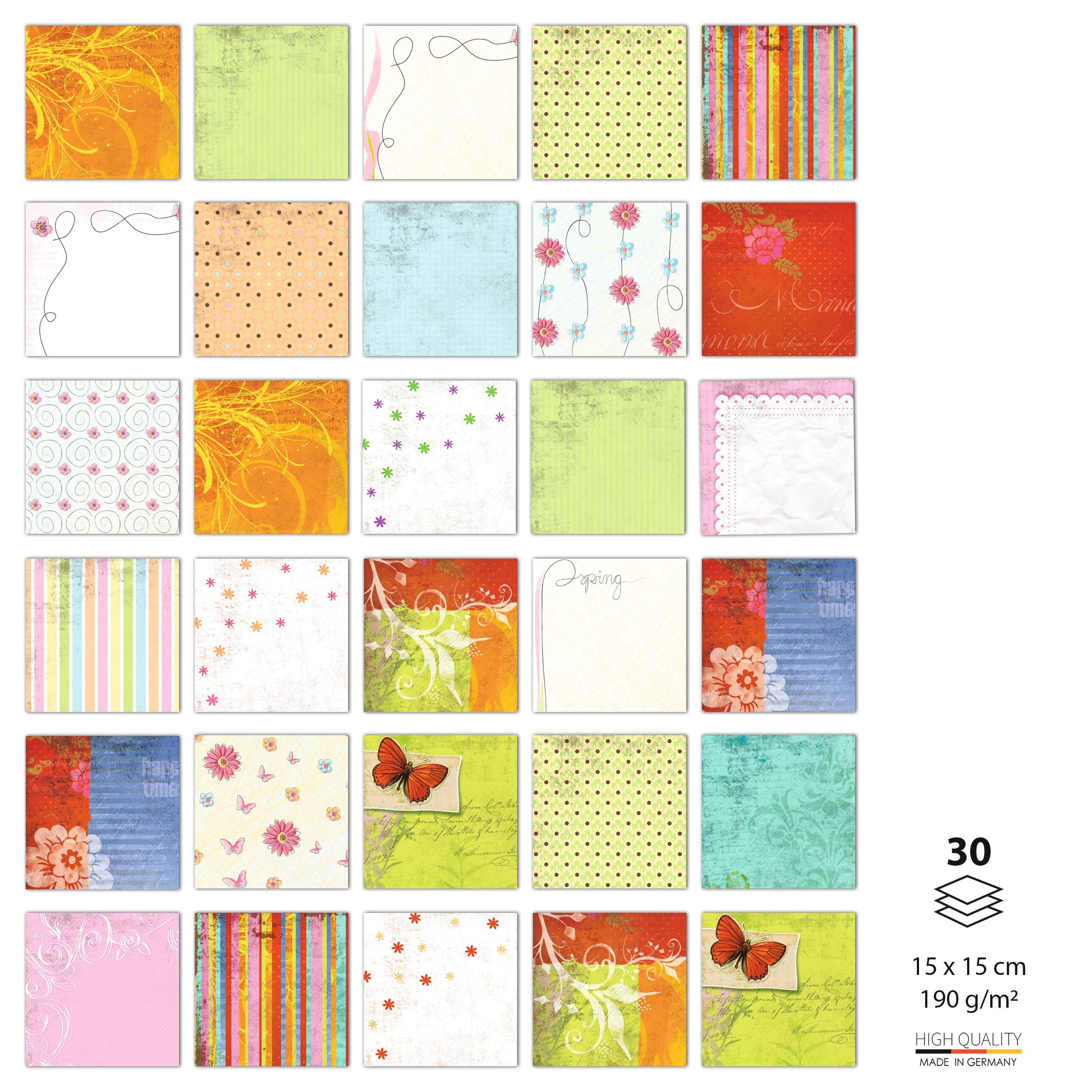 ursus-design-paper-pack-happy-days-4108-00-02-designpapier-15-x-15-cm-30-blatt-1 image 3