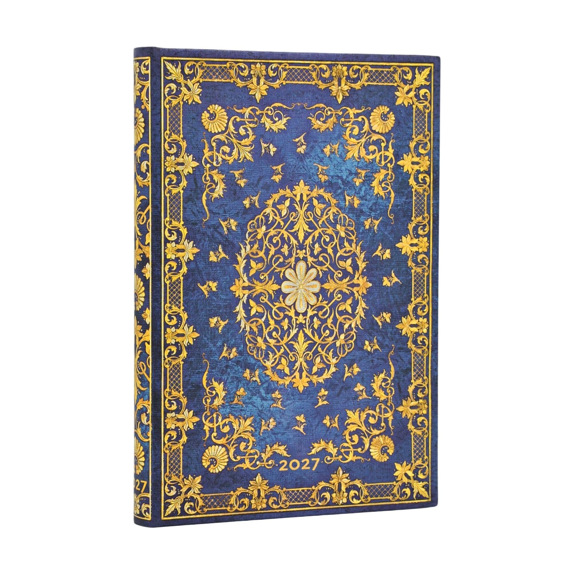 paperblanks-seidenhimmel-mini-12-monatskalender-2027-horizontal-1-woche-2-seiten image 1