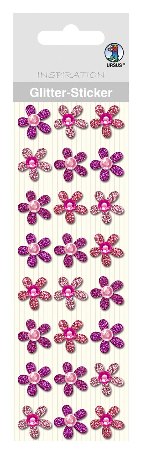 ursus-75000006-glitter-sticker-bl-ten-blau-24-st-ck-selbstklebend-mit-strass image 8