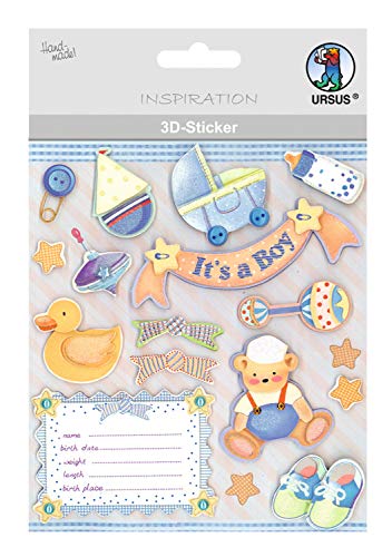 ursus-564200127-3d-sticker-baby-selbstklebend-mehr-ebenen image 2