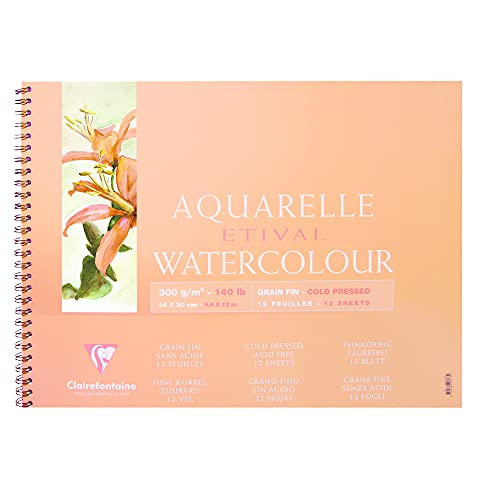 clairefontaine-etival-malblock-24x30-cm-aquarellpapier-300-g-12-blatt image 7