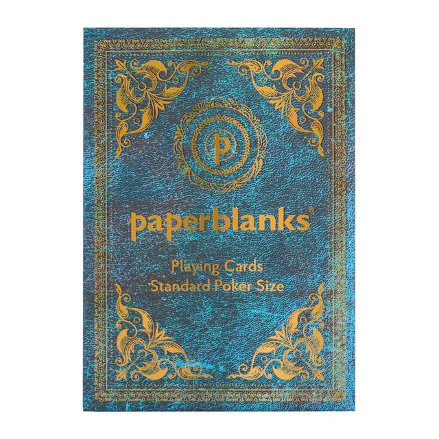 paperblanks-azure-equinoxe-spielkarten-standard-deck image 1