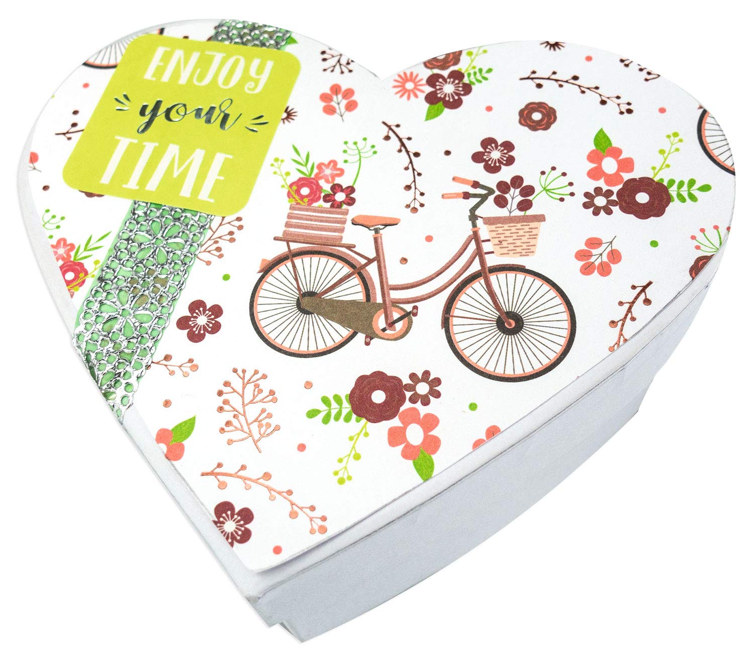 ursus-geschenkkartonset-mini-herz-blanko-3-kartons-wei-sortiert image 3