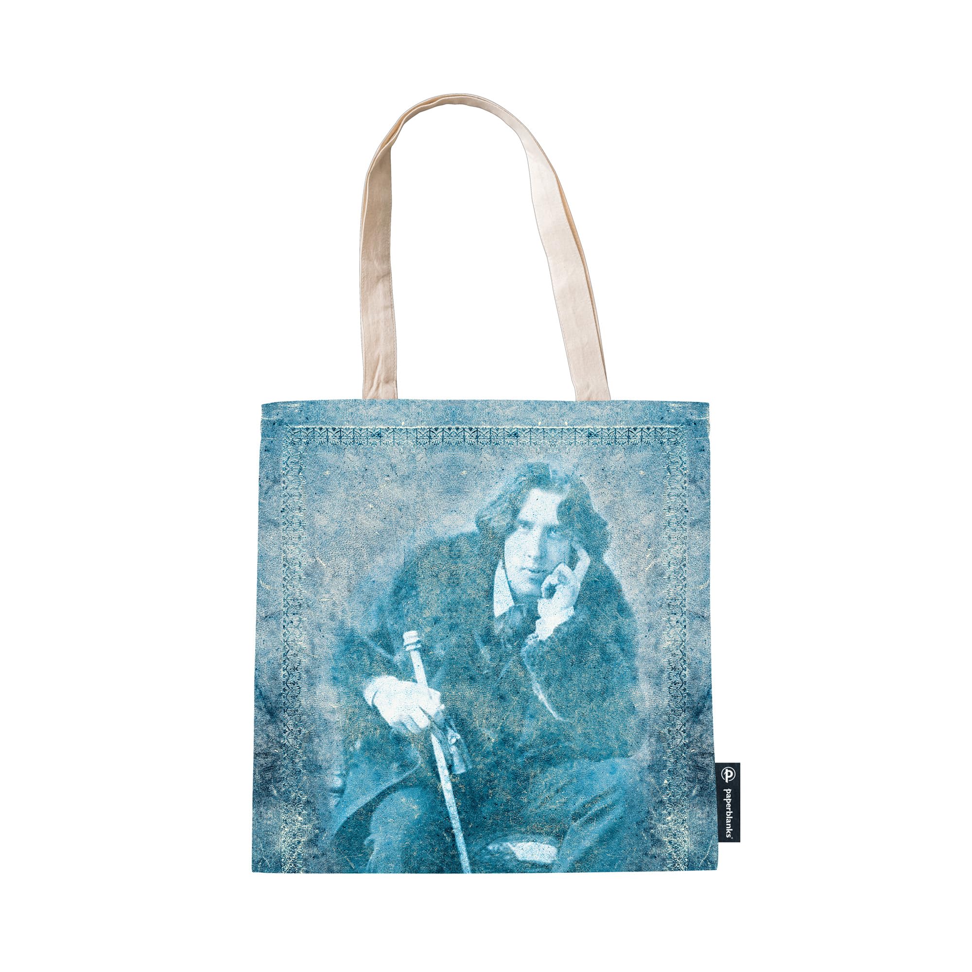 paperblanks-wilde-the-importance-of-being-earnest-canvas-tasche-mit-reissverschl image 2
