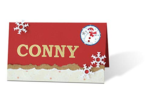 ursus-564000173-kreativ-accessoires-schneemann-rund-6-selbstklebende-sticker image 4