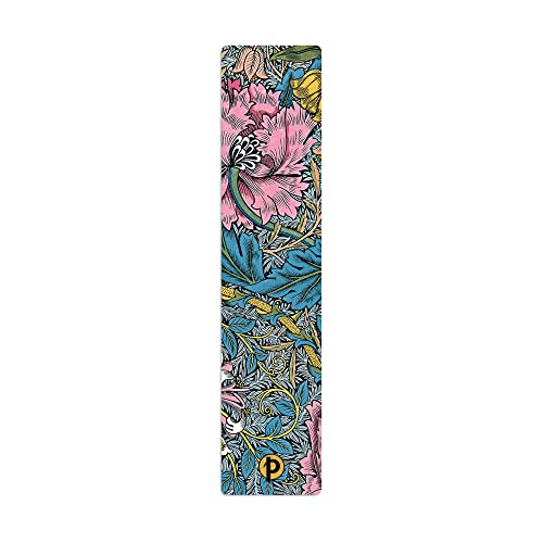 paperblanks-morris-pink-honeysuckle-lesezeichen-doppelseitig-strukturiert image 5