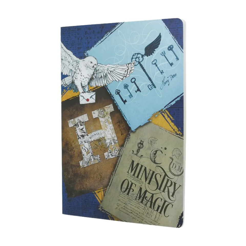 paperblanks-moments-of-magic-harry-potter-collection-a4-cahier-kariert image 1