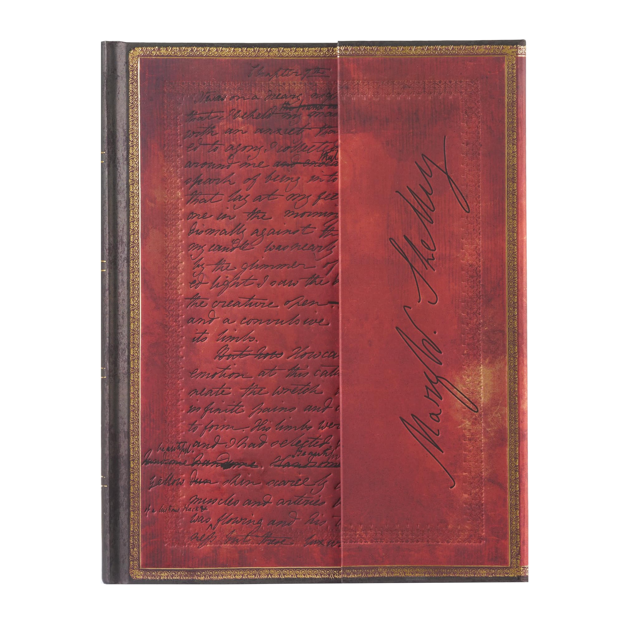 paperblanks-mary-shelley-frankenstein-embellished-manuscripts-journal-ultra-lini image 1
