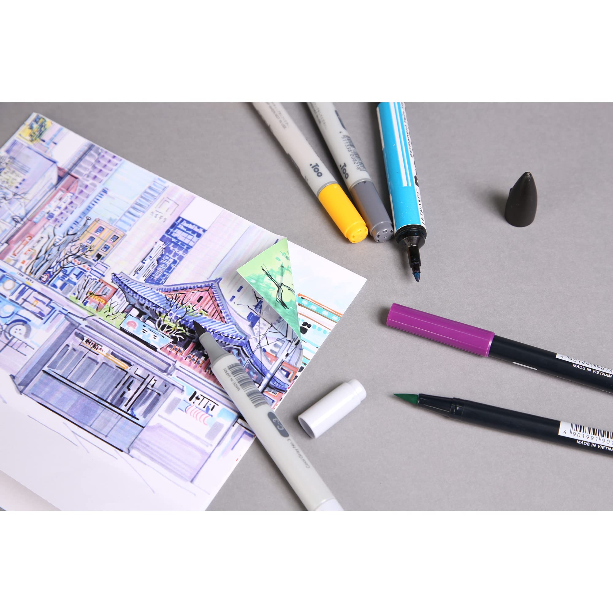 clairefontaine-goldline-zeichenbuch-layoutpapier-975196c-13-x-18-cm-220g-f-r-com image 5