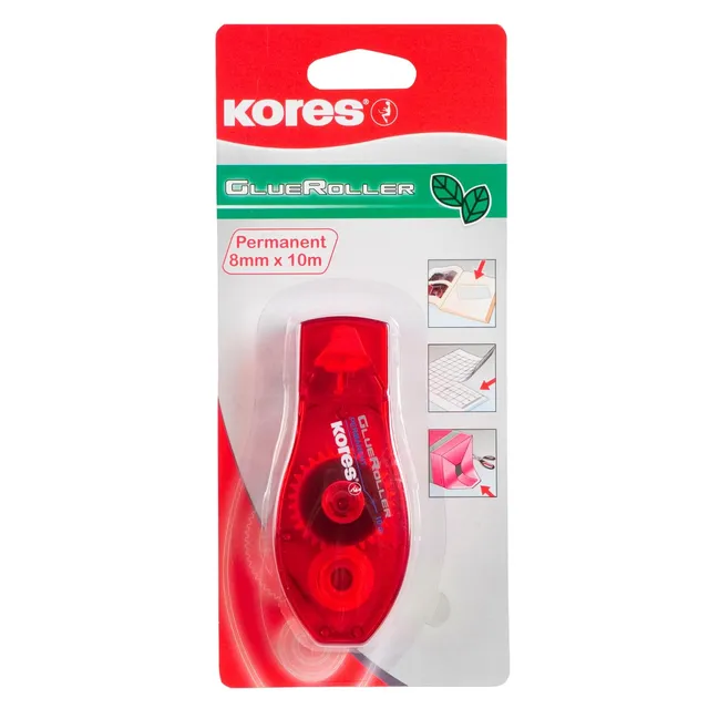 kores-glufix-38112-kleberoller-8-mm-x-10-m-doppelseitig image 1