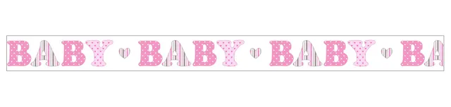ursus-590500123-masking-tape-baby-rosa-deko-klebeband-aus-reispapier-15-mm-x-10- image 1